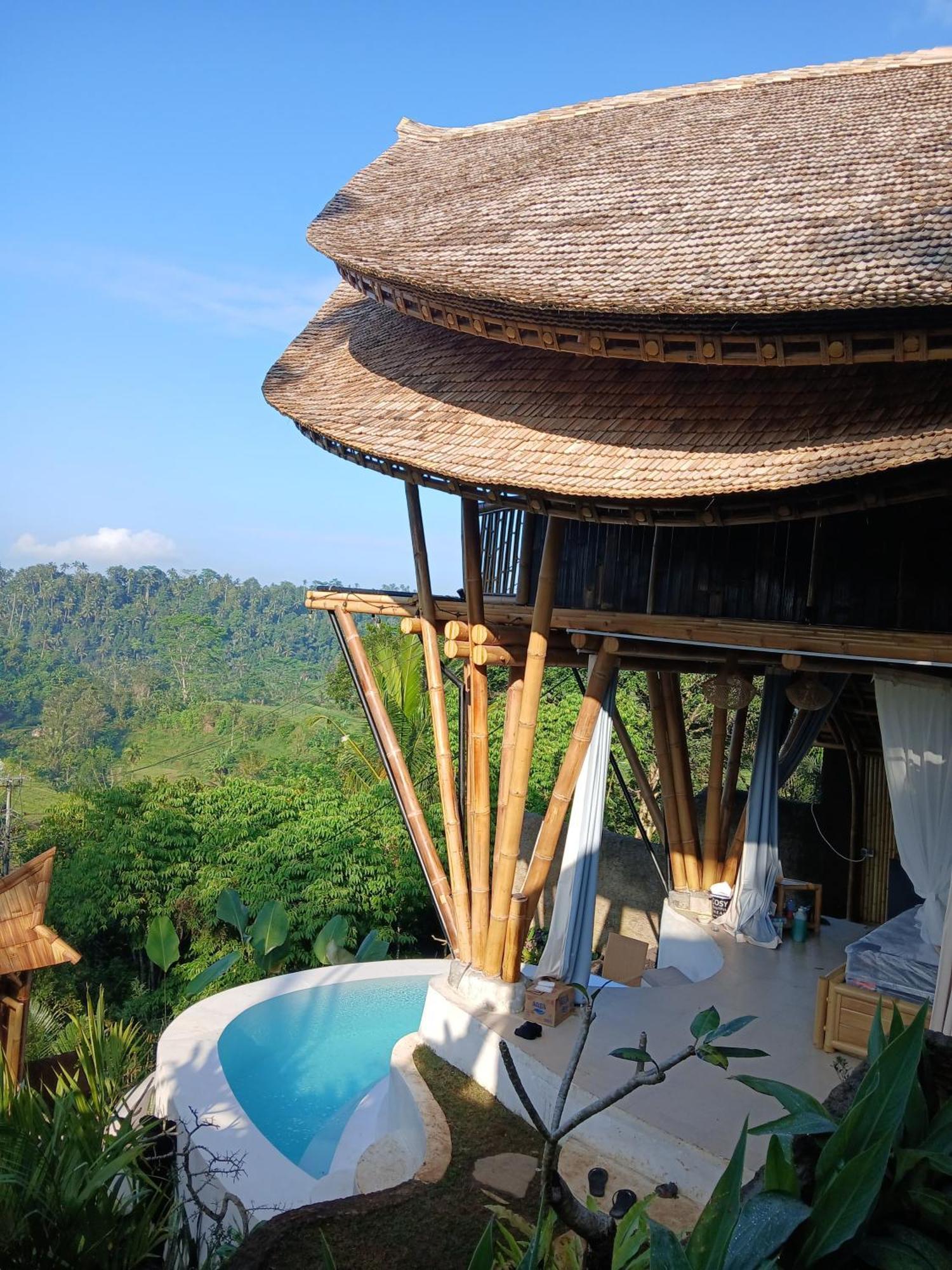 Danaswari Bali Bamboo House Villa Selat Eksteriør bilde